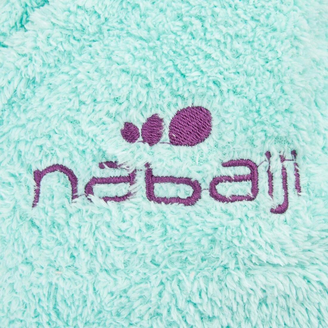 Soft microfibre hair towel, Aqua, , large image number 10