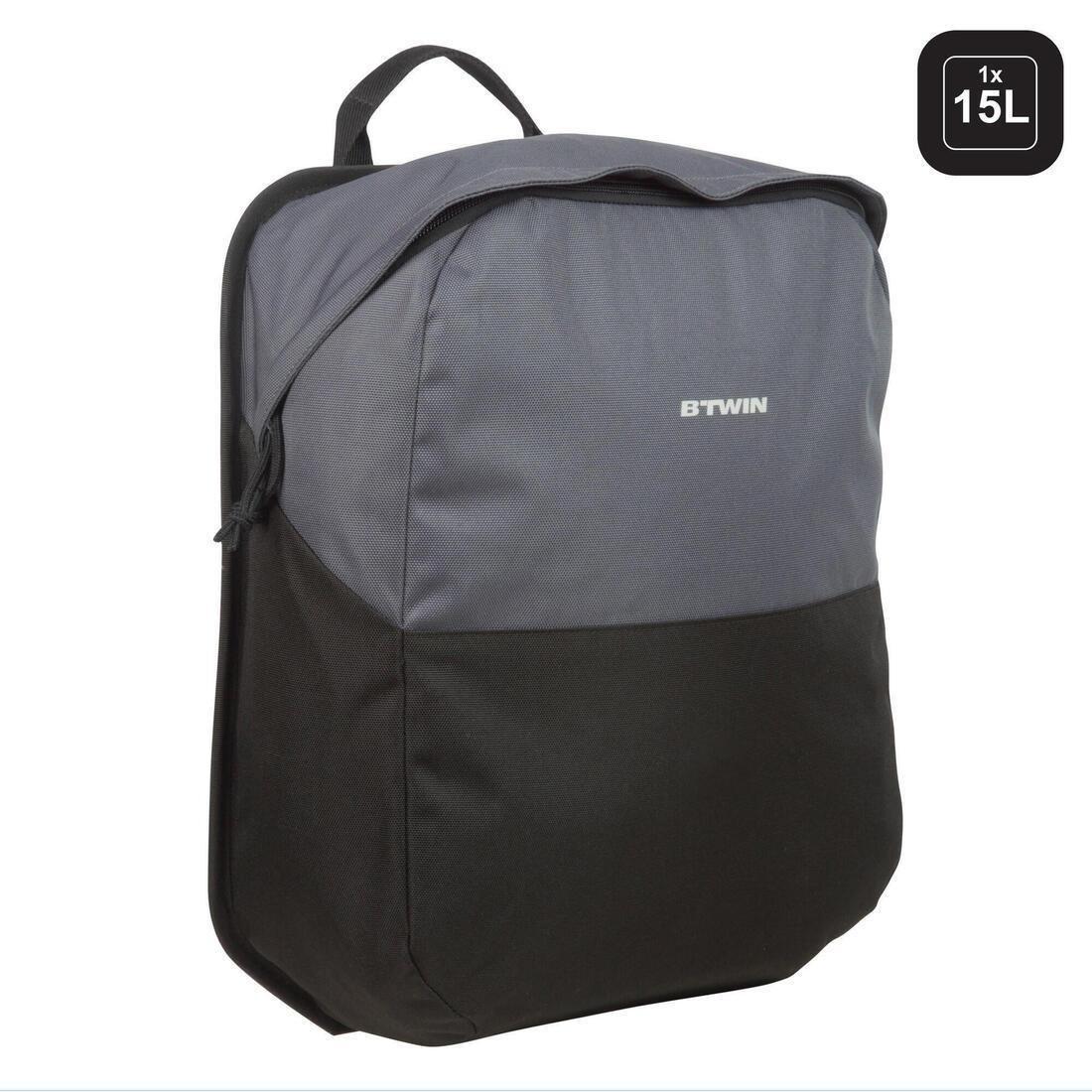 100 Pannier Rack Bike Bag 15L, , large image number 0