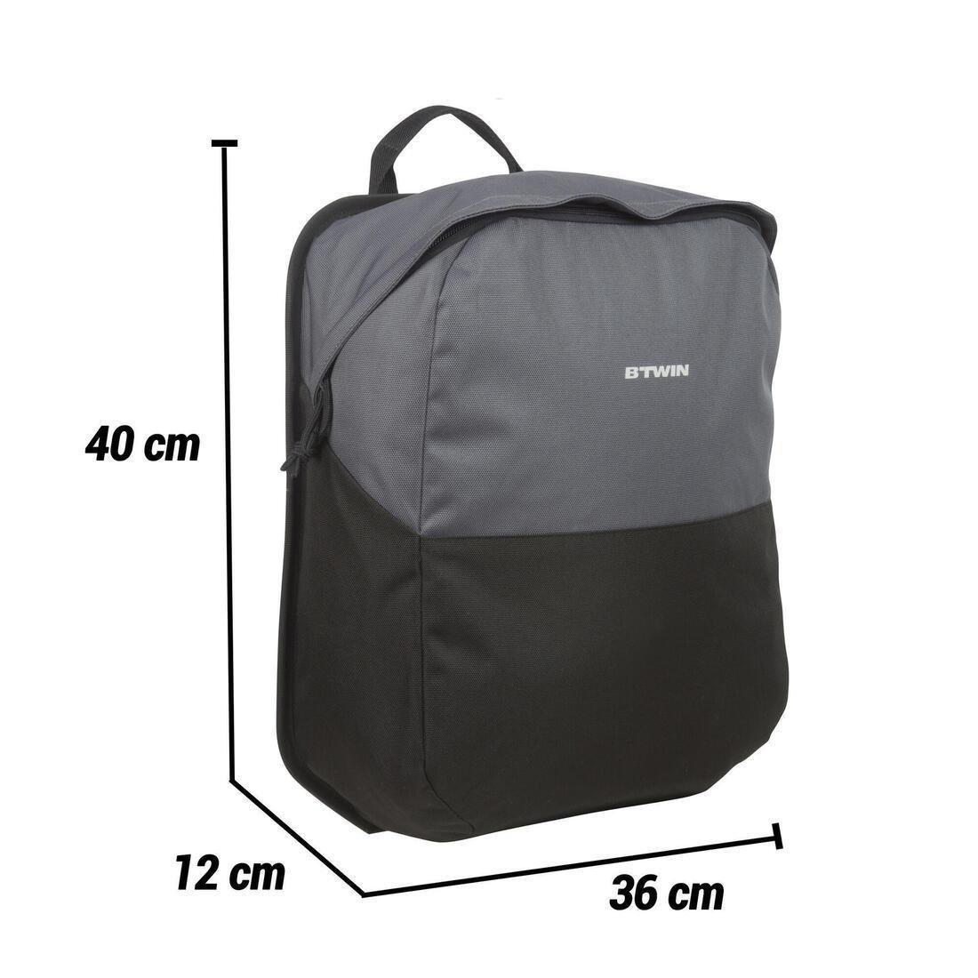 100 Pannier Rack Bike Bag 15L, , large image number 6