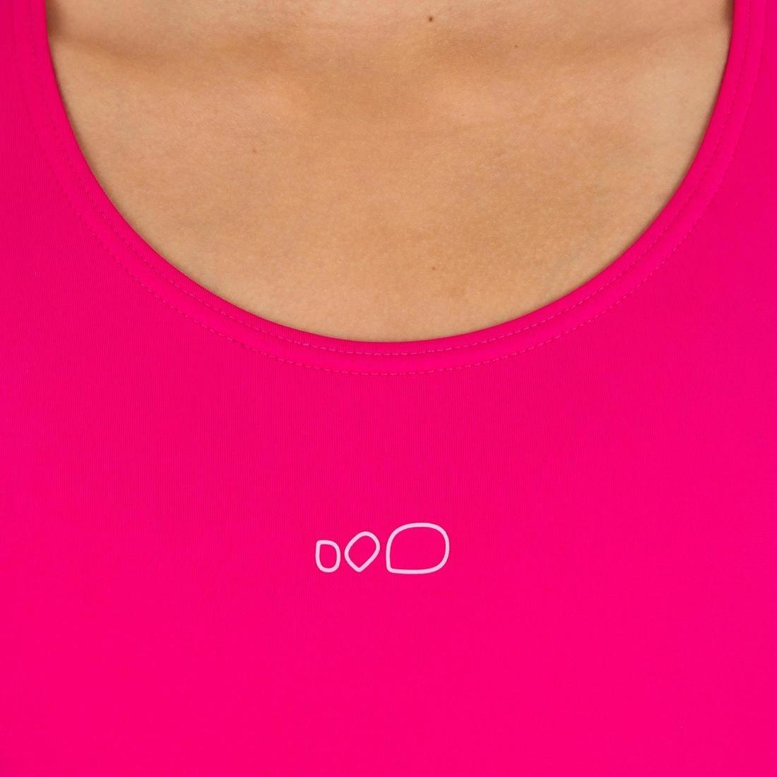 Leony+ Girls' One-Piece Swimsuit, Turquoise Blue, , large image number 3