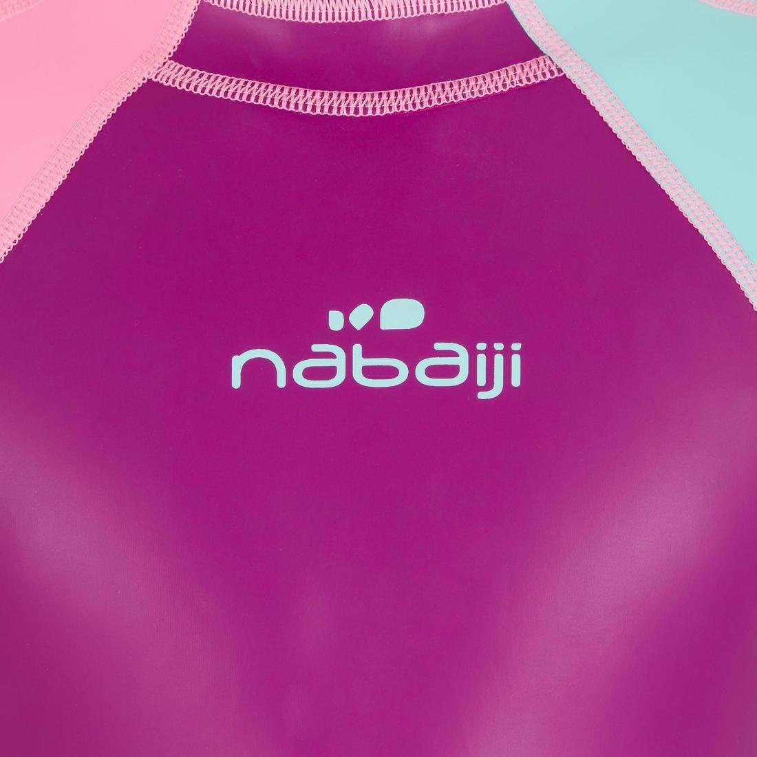 8-9Y  Kloupi Girls' Swim Shorty - Purple Pink, , large image number 4