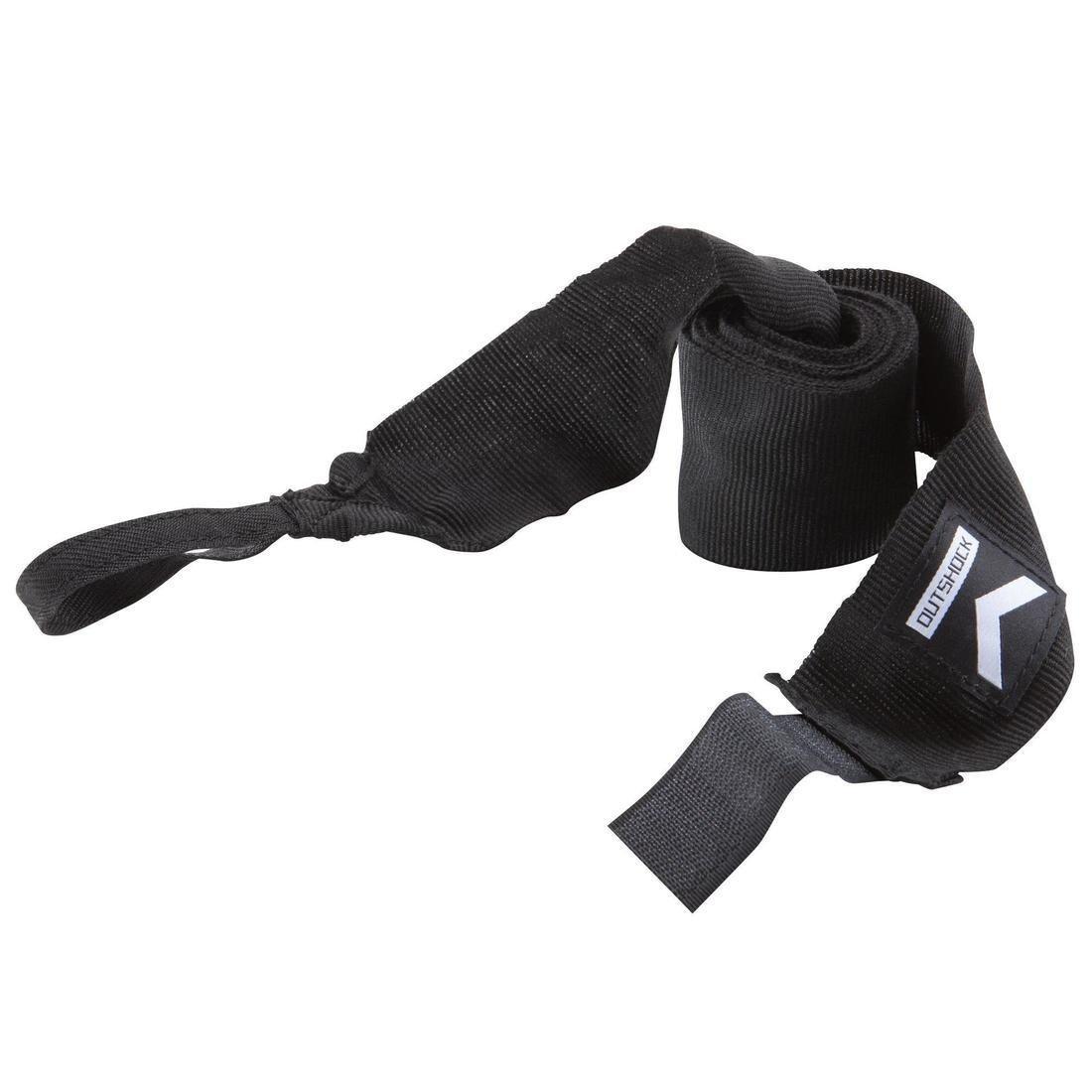 2.5 m  100 Boxing Wraps 2.5 m - Ivory, Black, , large image number 0