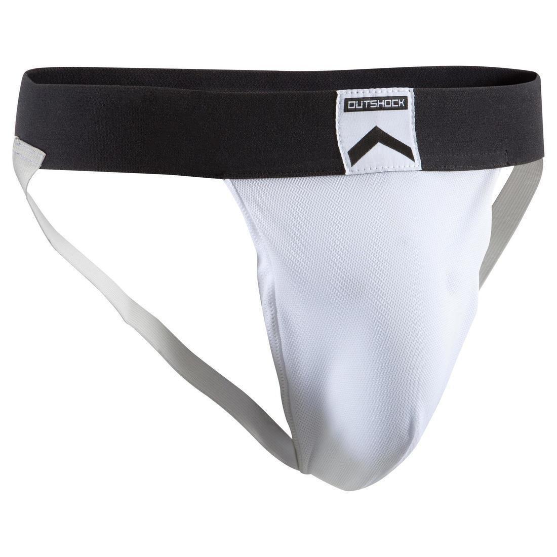 Adult  Men's/Kids' Groin Guard Slipee 100, Snow White, , large image number 0