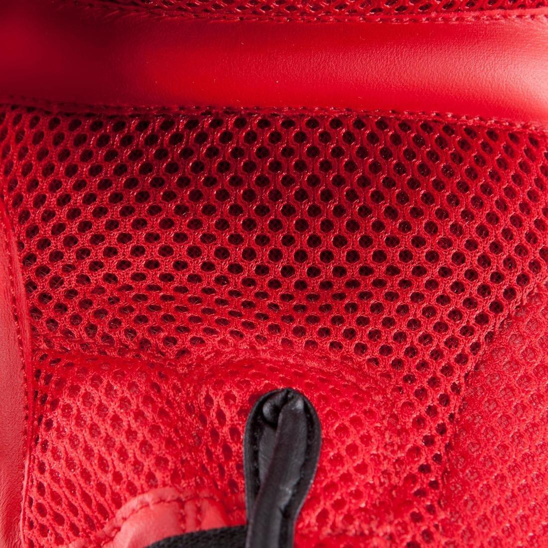 6 Oz  Beginner Boxing Gloves 100, Cherry Red, No Color, large image number 11