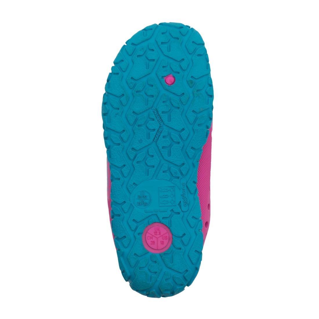 BOY'S AQUADOTS 100 POOL SHOES, Fuchsia, No Color, large image number 5