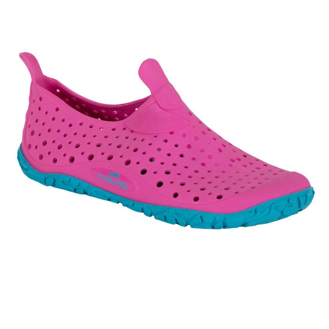 BOY'S AQUADOTS 100 POOL SHOES, Fuchsia, No Color, large image number 6