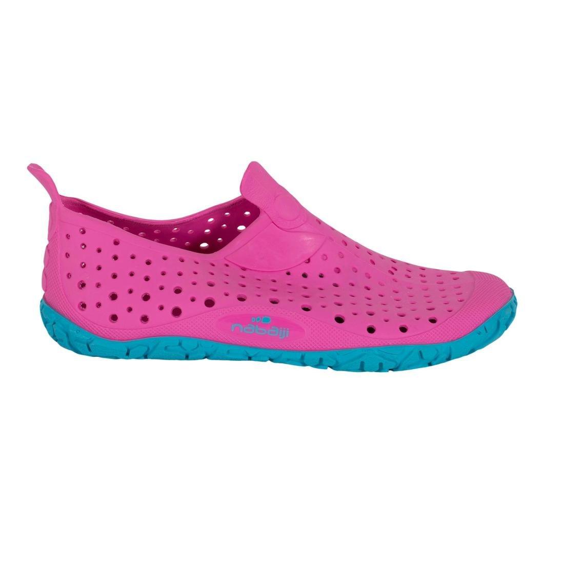 BOY'S AQUADOTS 100 POOL SHOES, Fuchsia, No Color, large image number 8