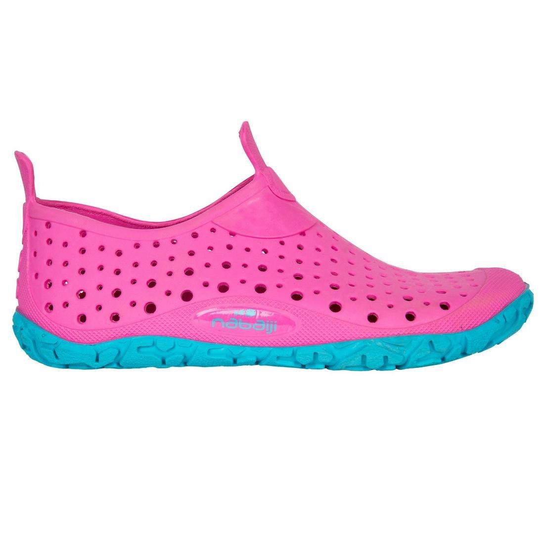 BOY'S AQUADOTS 100 POOL SHOES, Fuchsia, No Color, large image number 11