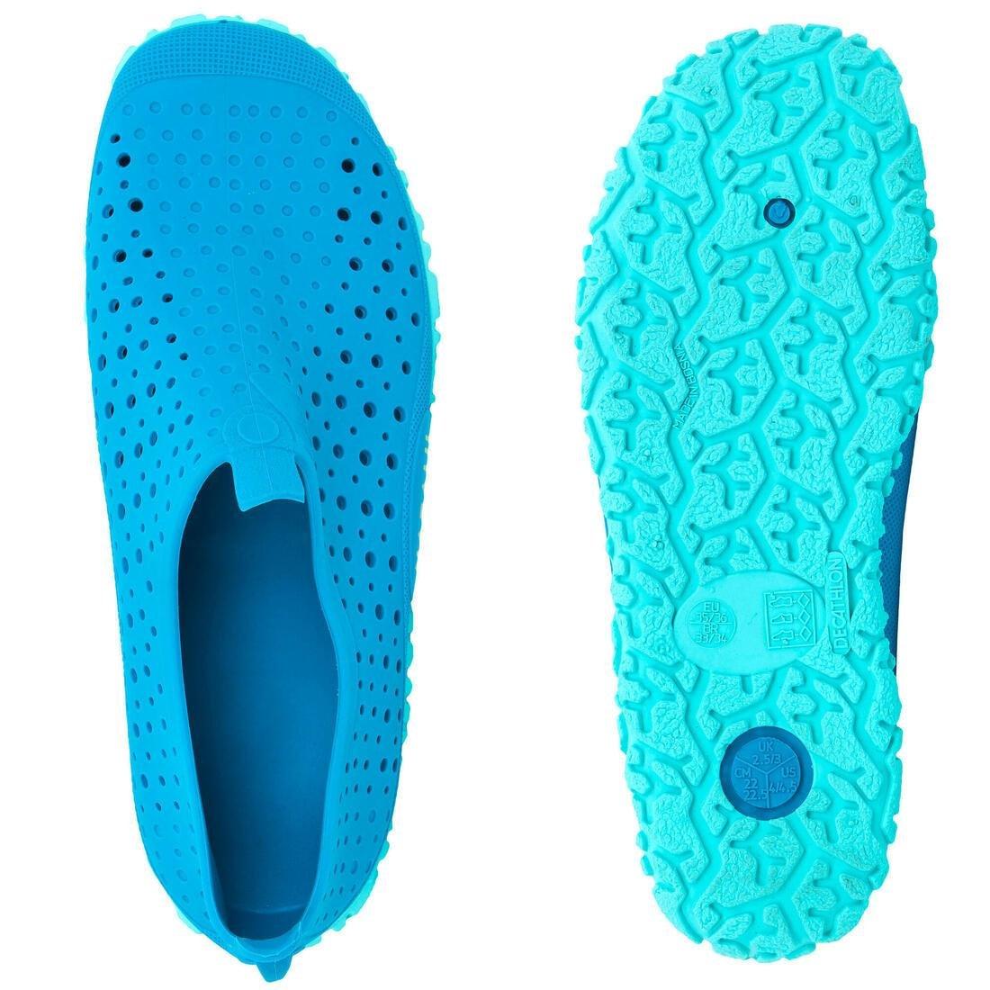 BOY'S AQUADOTS 100 POOL SHOES, Fuchsia, No Color, large image number 12