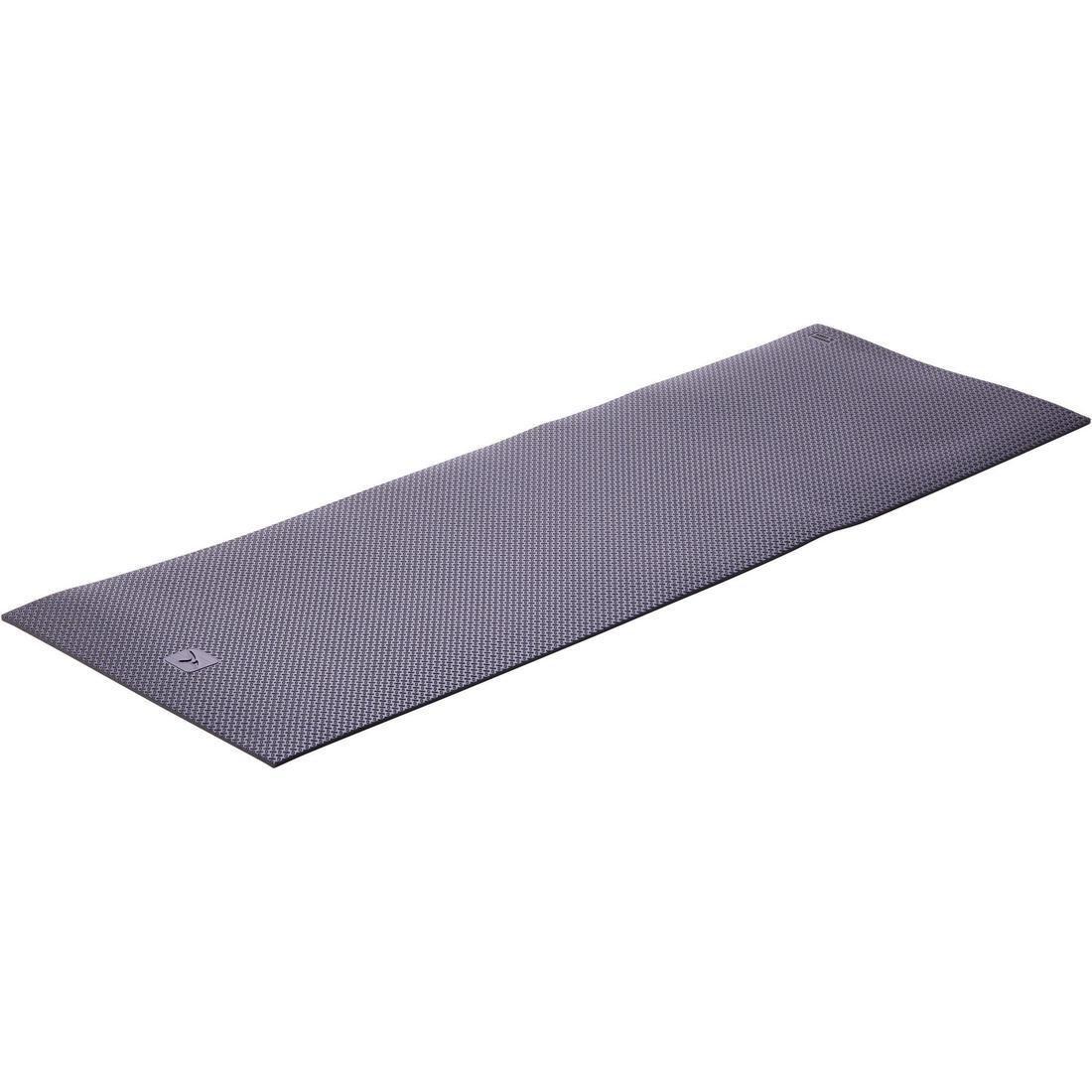 900 Pilates And Toning Shoe-Resistant Floor Mat, Black, No Color, large image number 0