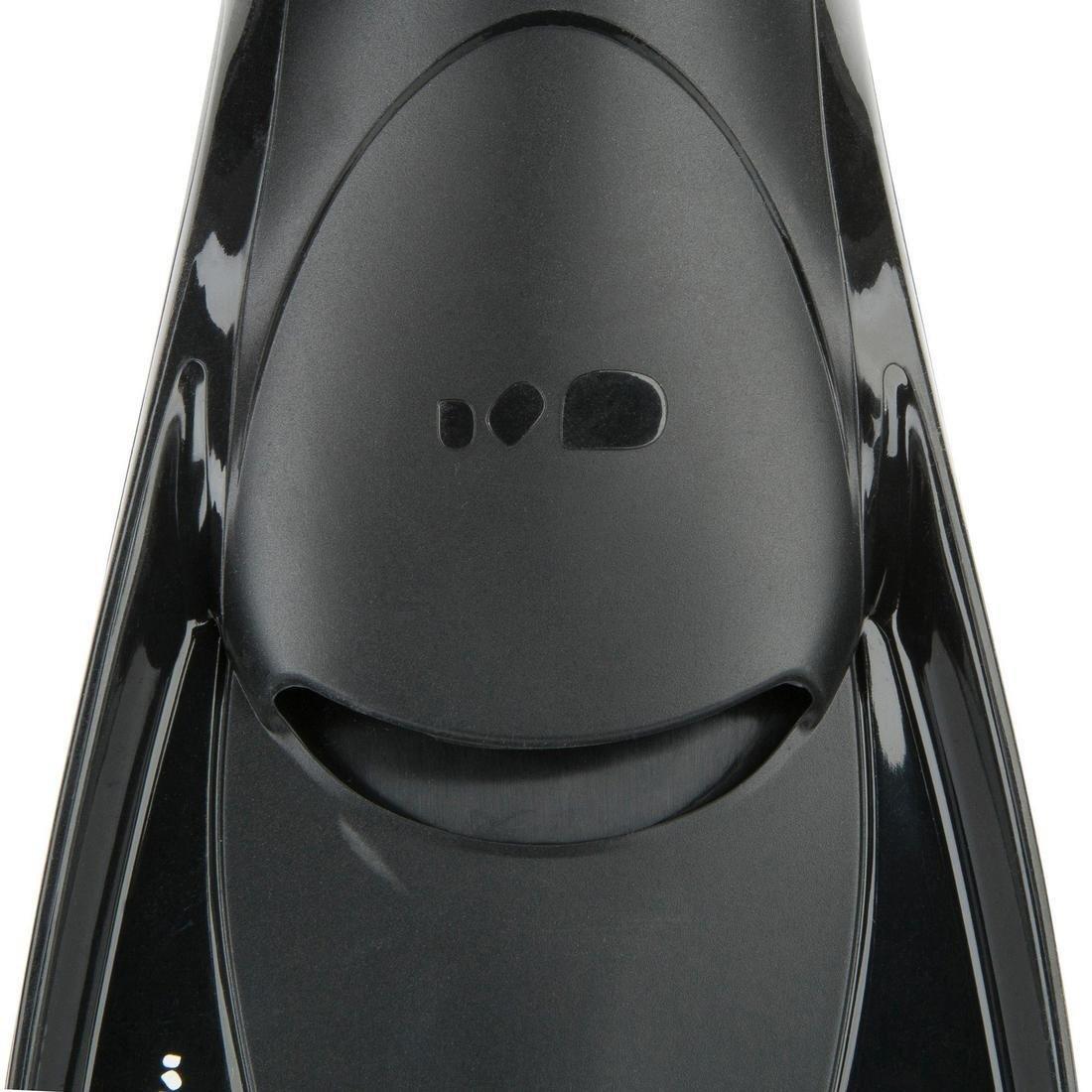 Eu 41-42  Silifins Short Swim Fins 500, Black, , large image number 5