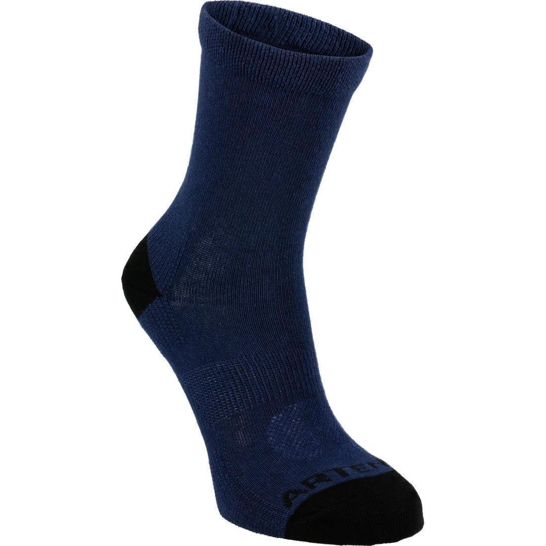 EU 27-30  Kids' High Tennis Socks Tri-Pack RS 160 Navy, Snow White, , large image number 2