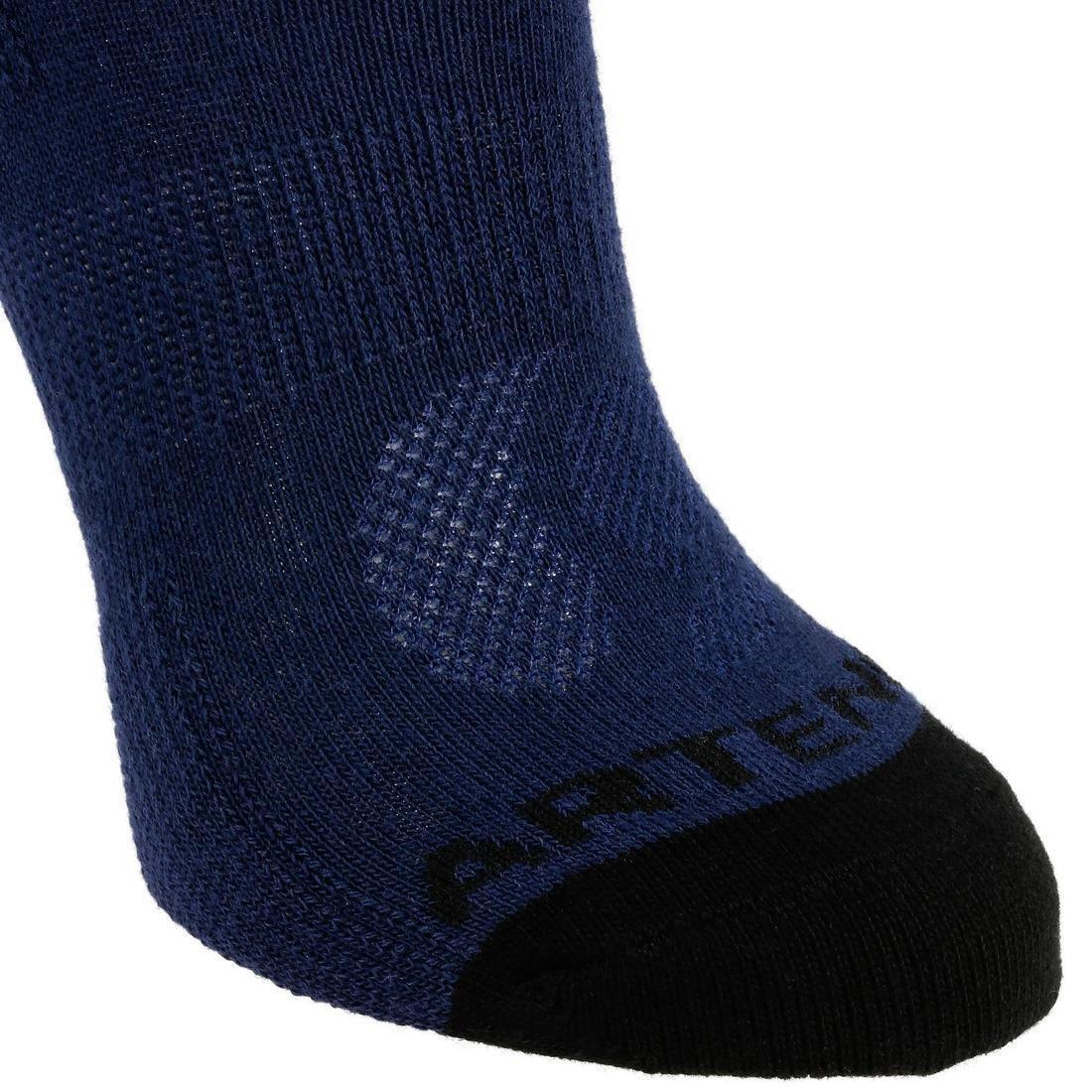 EU 27-30  Kids' High Tennis Socks Tri-Pack RS 160 Navy, Snow White, , large image number 4