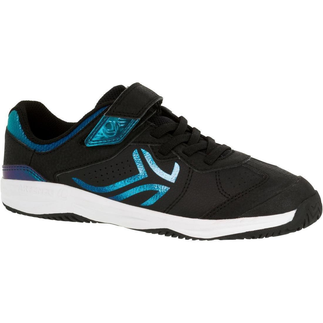 EU 38  Ts160 Kids' Tennis Shoes -  Beetle, Black, , large image number 0