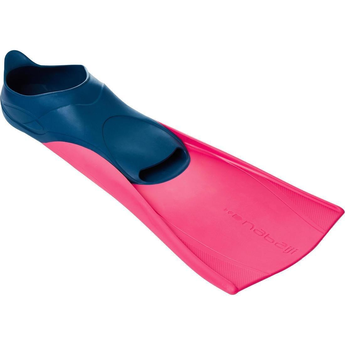 EU 30-31  Long Swim Fins, Fluo Coral Pink, , large image number 10