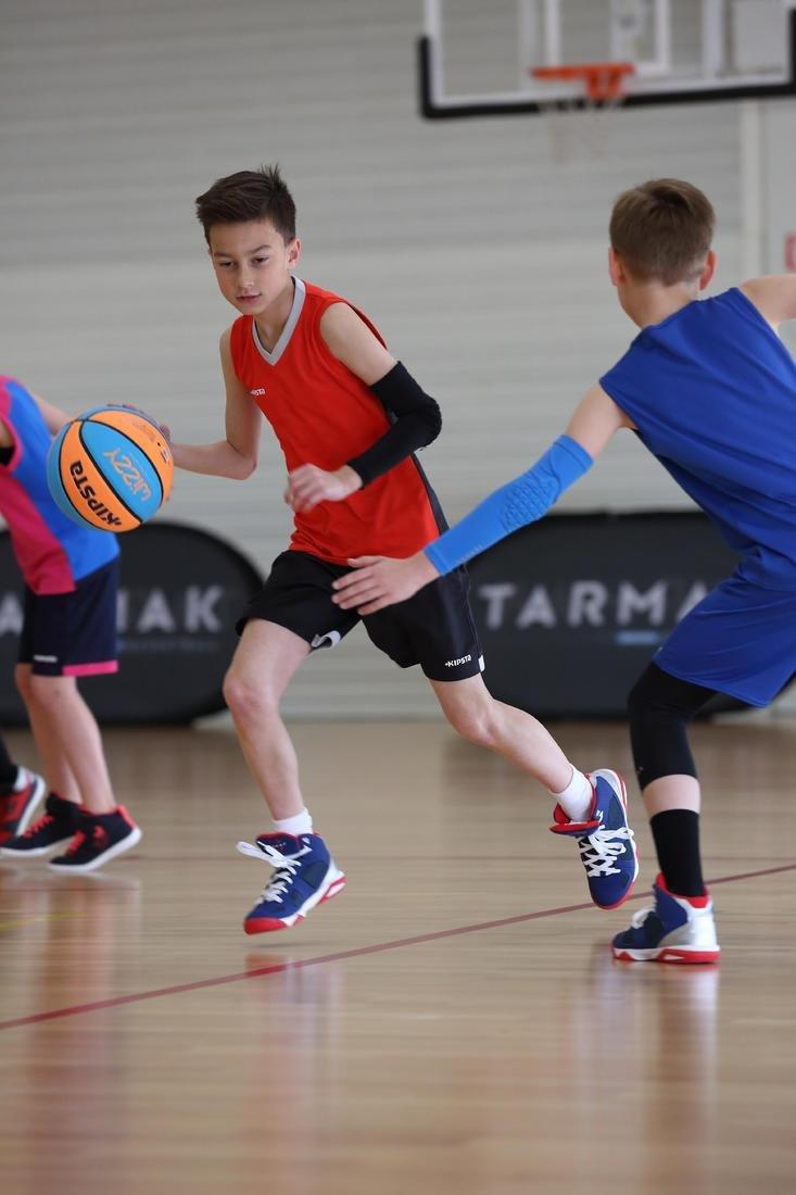 1  Boys'/Girls' Basketball Elbow Pad For Intermediate Players, No Color, large image number 5