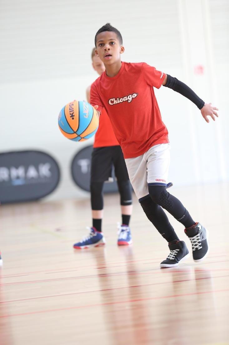 Boys'/Girls' Basketball Knee Pad For Confirmed Players - Black, No Color, large image number 6
