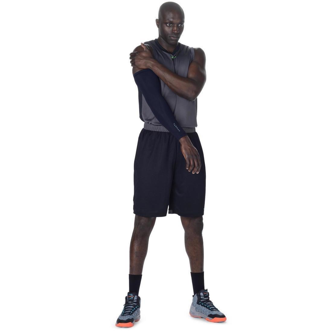 4  Men's/Women's Basketball Arm Sleeve, Black, , large image number 9