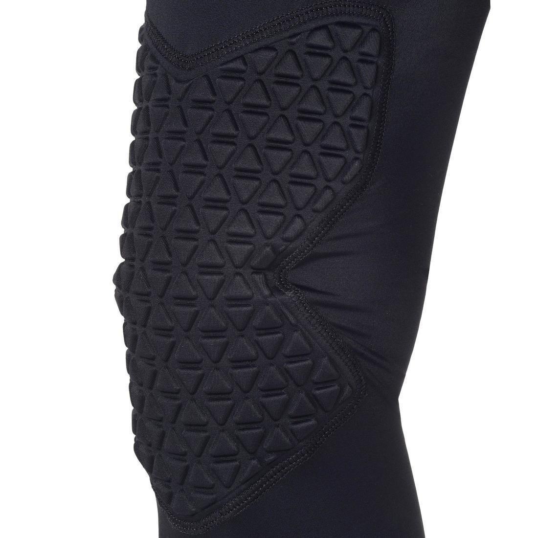 2  Adult Protective Basketball Knee Pads, Black, No Color, large image number 2