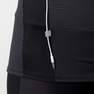 KALENJI - Large Run Dry  Long-Sleeved Half-Zip Running T-Shirt, Black