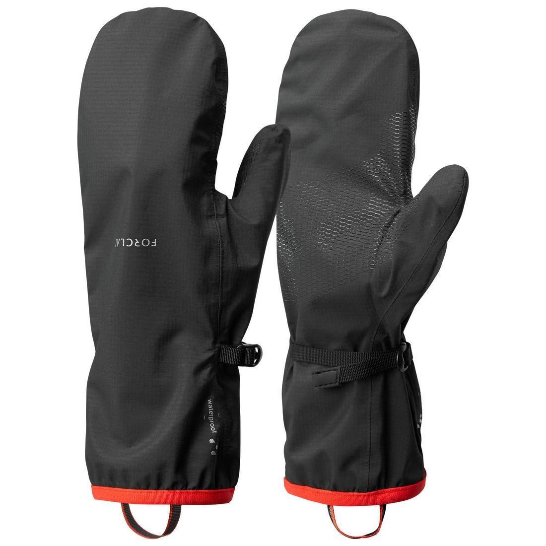 M/L  Adult Waterproof Over-Gloves - Black, , large image number 0