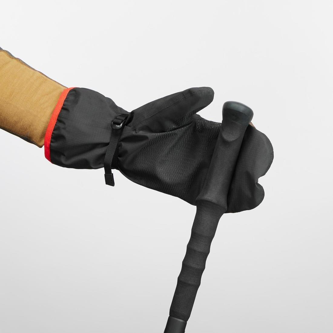 M/L  Adult Waterproof Over-Gloves - Black, , large image number 4