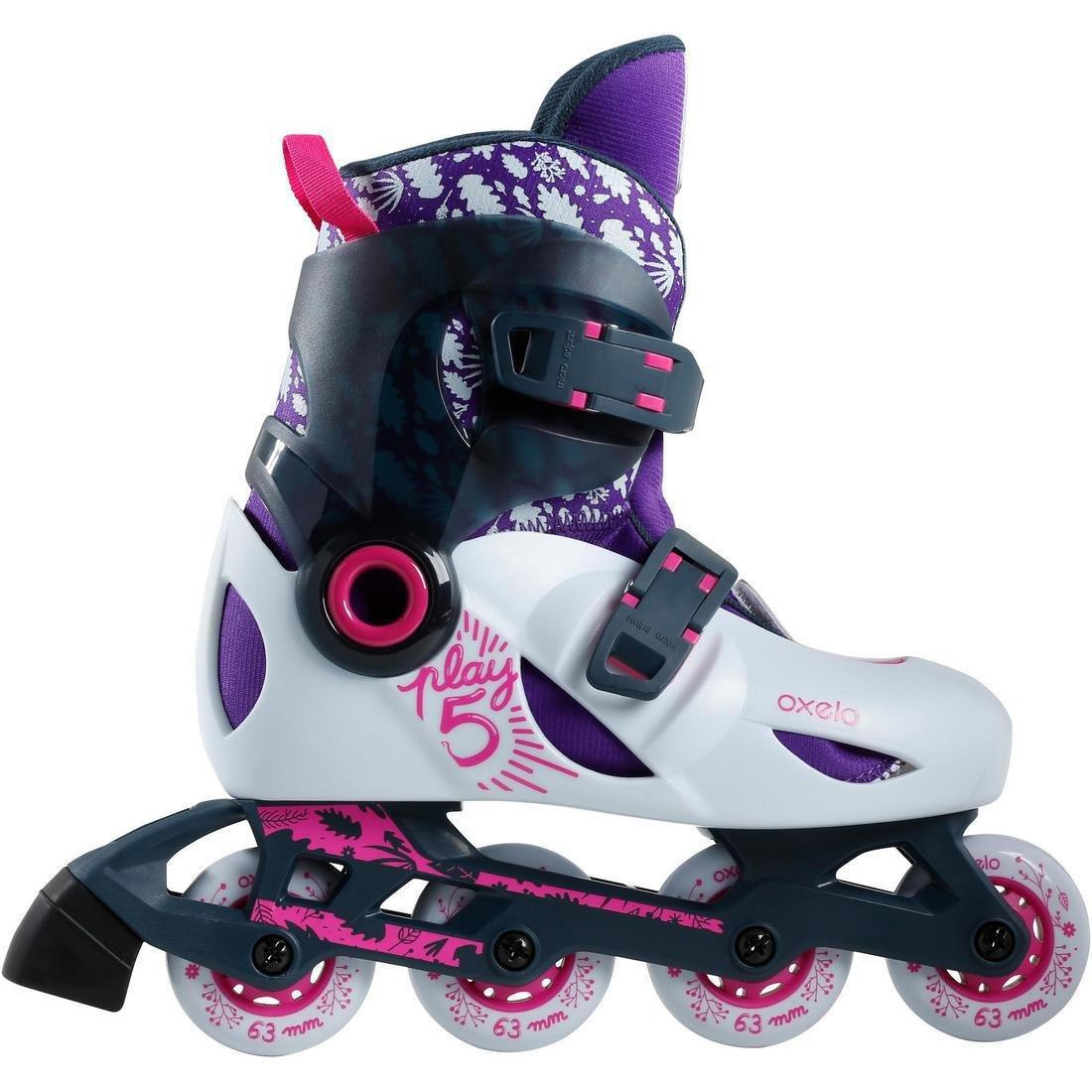 EU 28-30  Play 5 Kids' Skates, Lunar Grey, , large image number 9