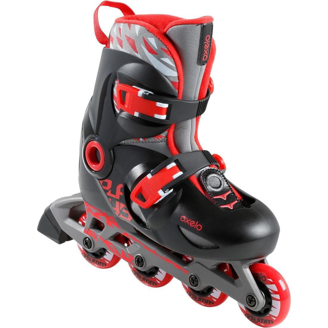 EU 28-30  Play 5 Kids' Skates, Magenta, No Color, large image number 1