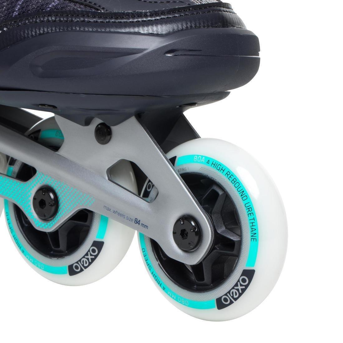 EU 41  FIT500 Women's Inline Fitness Skates - Peppermint, Mint Green, No Color, large image number 14
