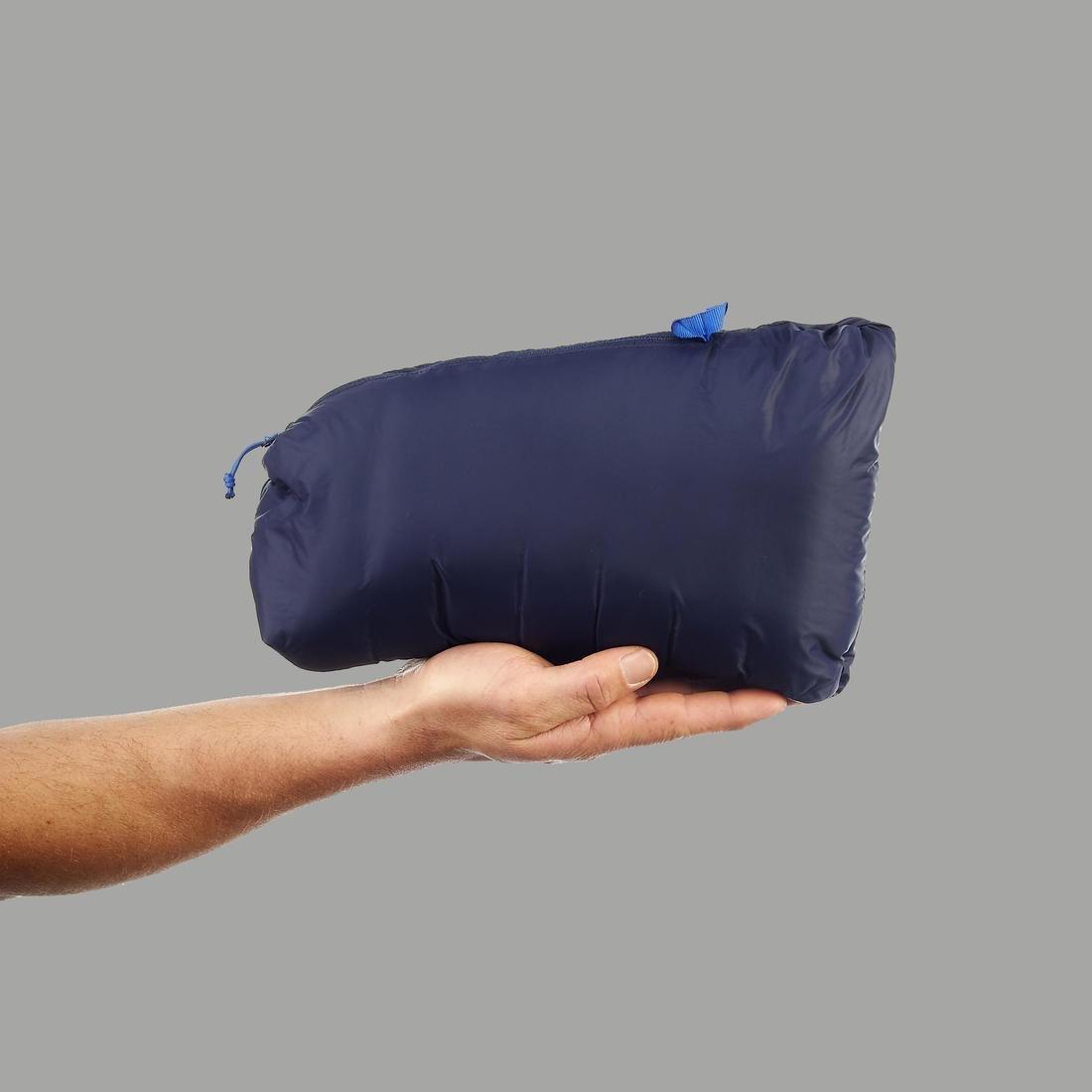 جاكيت رجالي للرحلات الجبلية 2XL - MT100-5، الأسفلت الأزرق, No Color, large image number 6