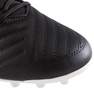 KIPSTA - حذاء كرة قدم مرن للكبار برقبة أجيليتي 100 ايه جي \ إف جي، لون أسود، مقاس 40 أوروبي