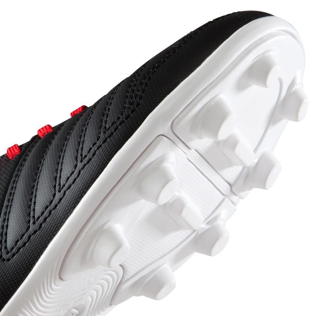 Kids Dry Pitch Football Boots - Agility 100 Fg, Black, No Color, large image number 8