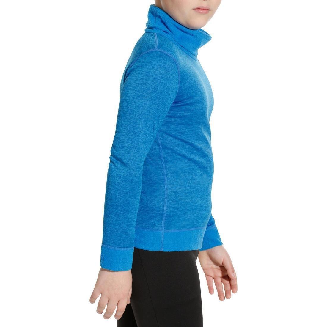 4-5Y Kids' Base Layer Ski Top 2WARM, Electric Blue, , large image number 4