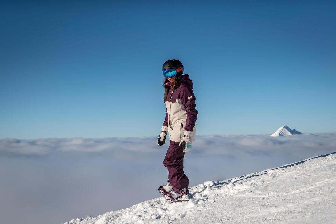 Extra Large  WOMEN'S FREE 300 TURQUOISE SNOWBOARD/SKI TROUSERS, Aquamarine, No Color, large image number 4