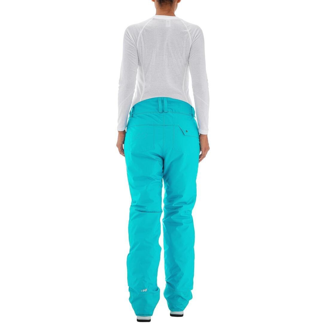 Extra Large  WOMEN'S FREE 300 TURQUOISE SNOWBOARD/SKI TROUSERS, Aquamarine, No Color, large image number 9