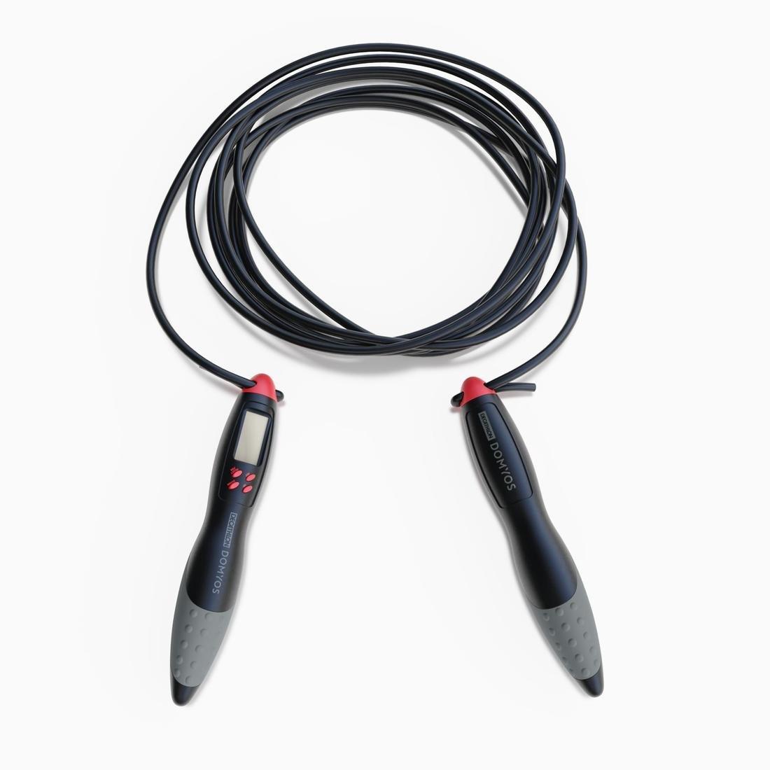 Counter Skipping Rope, Black, No Color, large image number 4