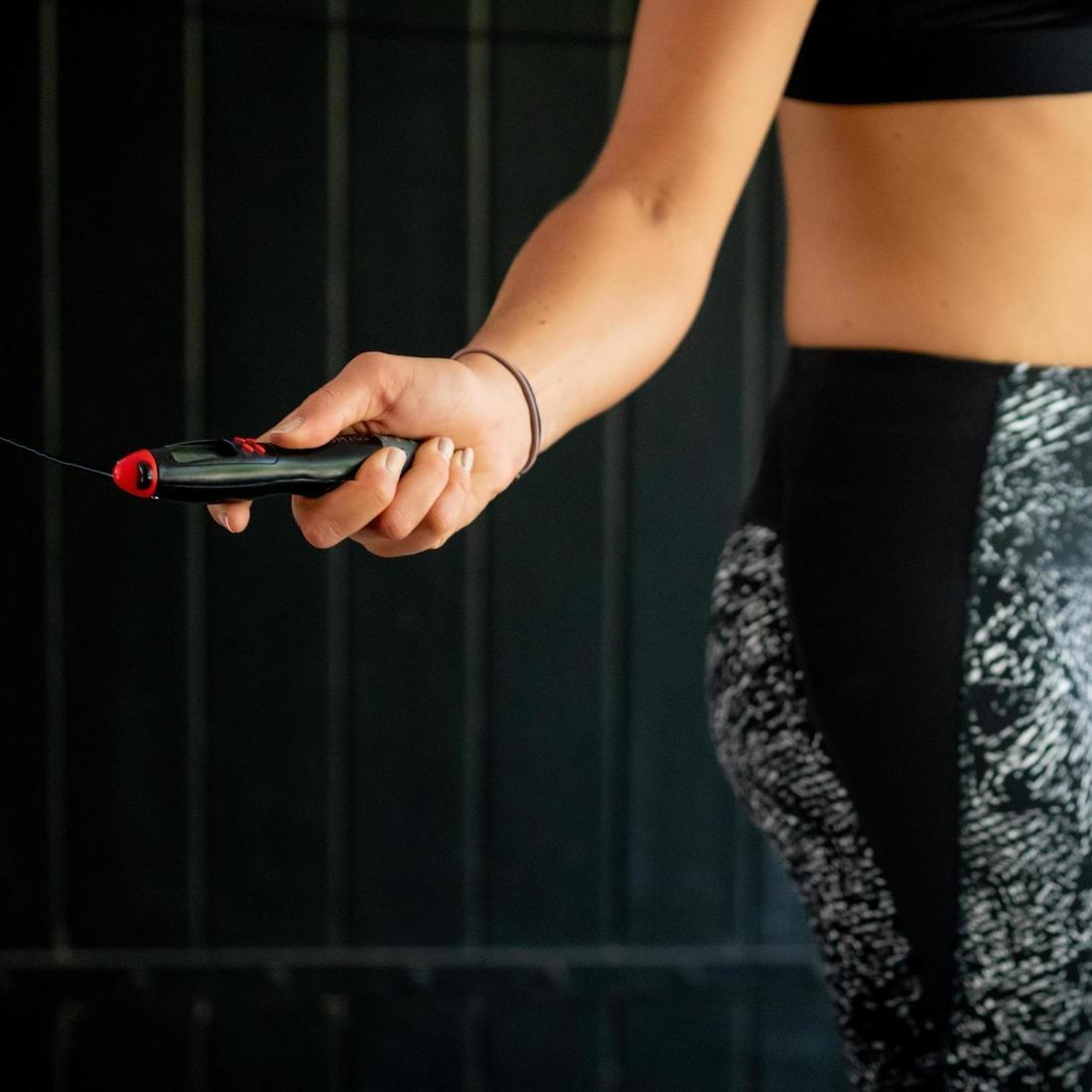 Counter Skipping Rope, Black, No Color, large image number 9