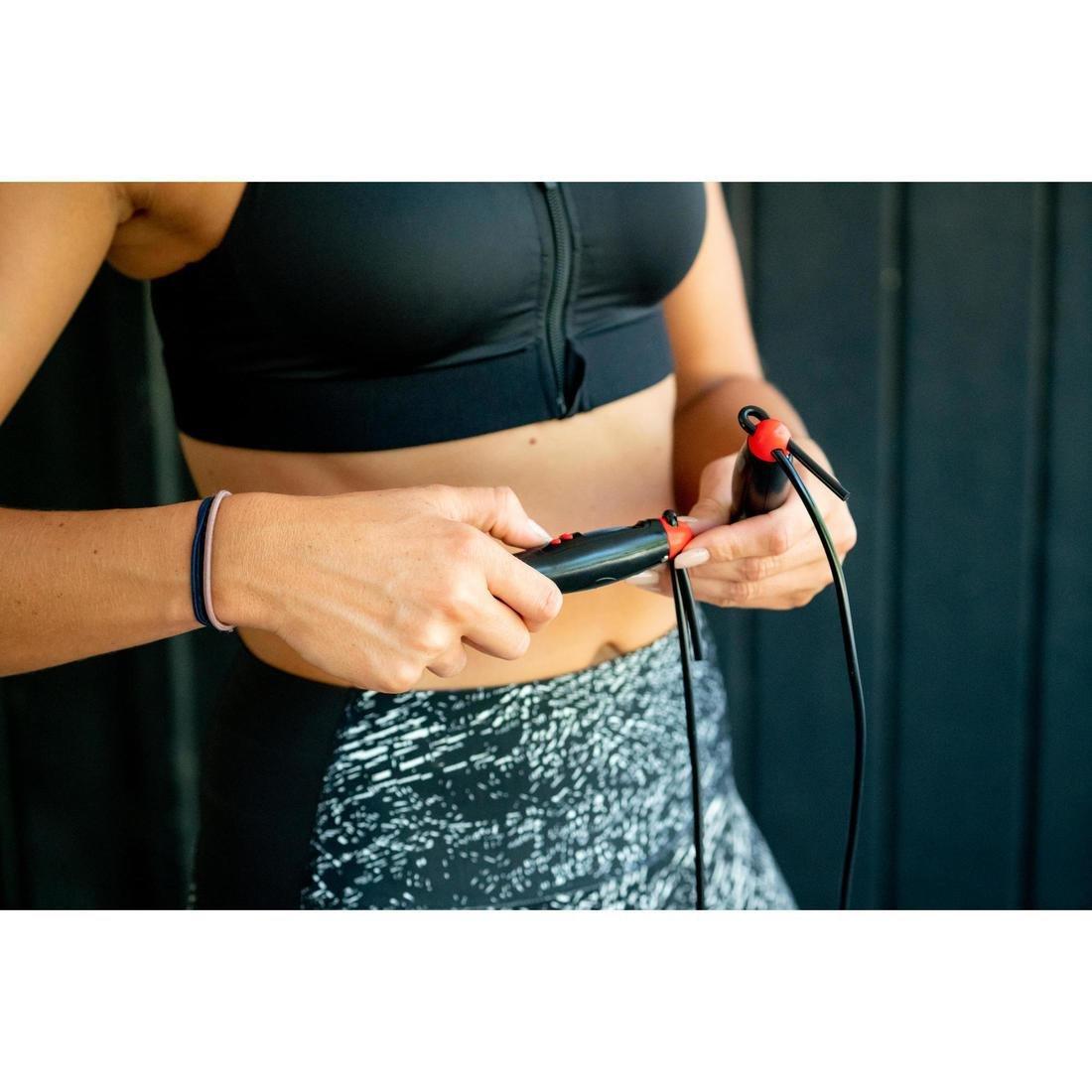 Counter Skipping Rope, Black, No Color, large image number 10