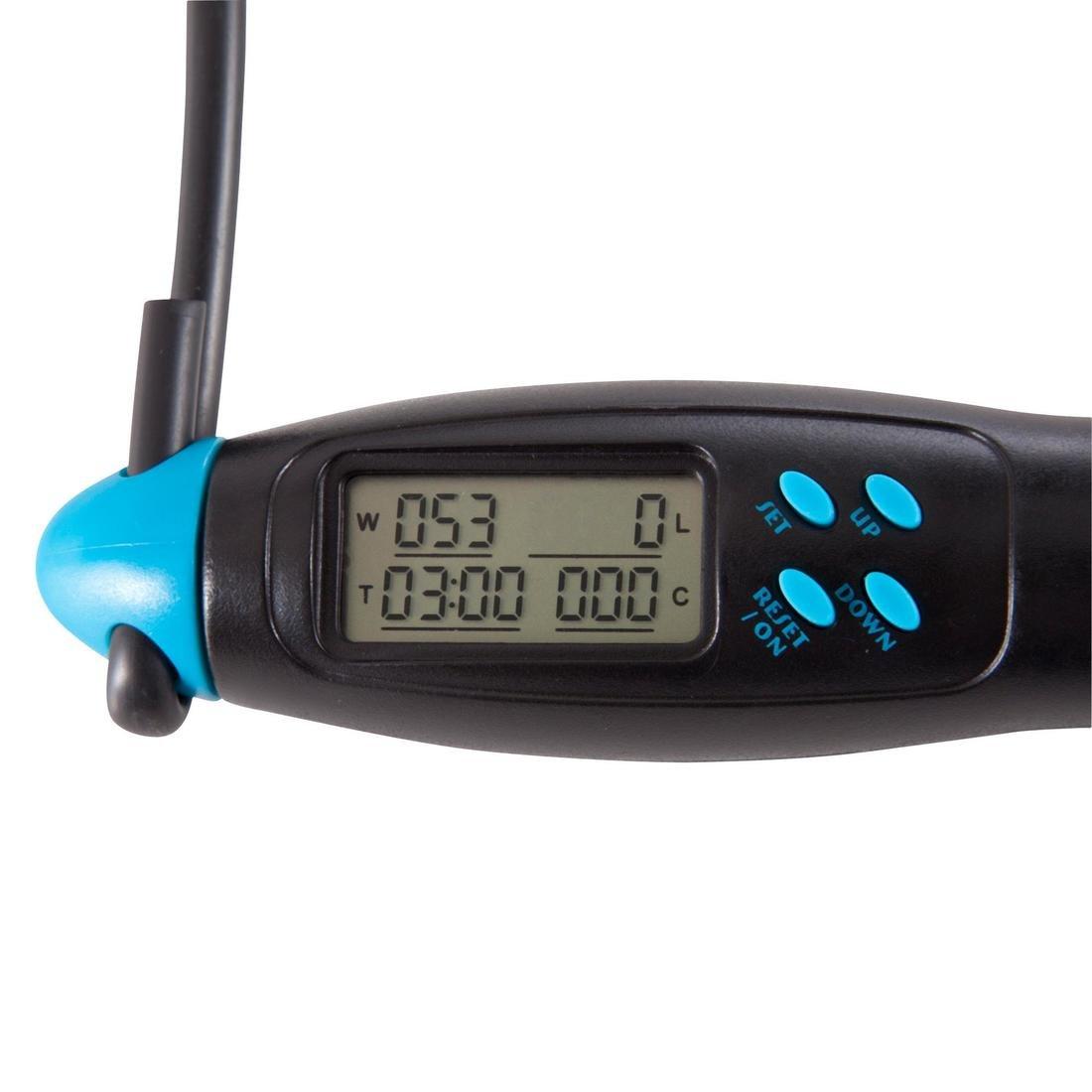 Counter Skipping Rope, Black, , large image number 12