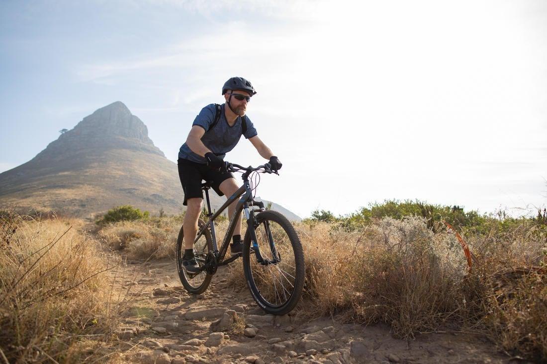 L - 175-184cm  27.5 Mountain Bike ST 100, Fluo Lime Yellow, No Color, large image number 11