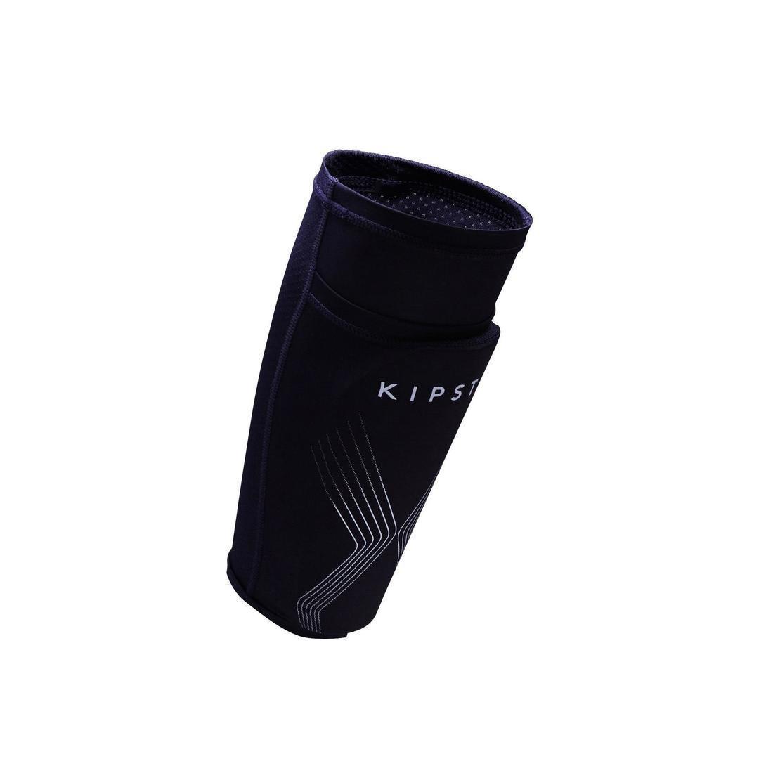 F700 Adult Football Shin Pads - Navy Blue, No Color, large image number 0