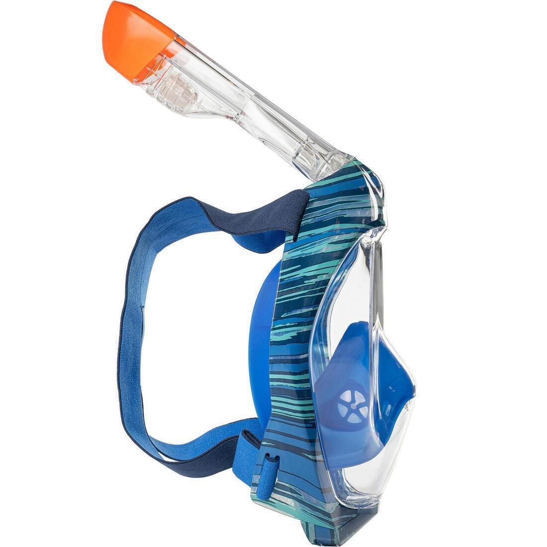 ML  Adult's Easybreath Surface Mask 500, Turquoise Green, No Color, large image number 10