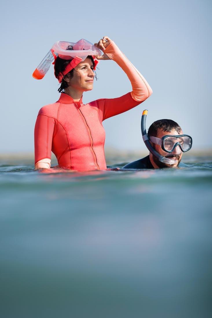 قناع 500 إيزي بريث السطحي للبالغين، باللون الوردي، مقاس ML, No Color, large image number 10