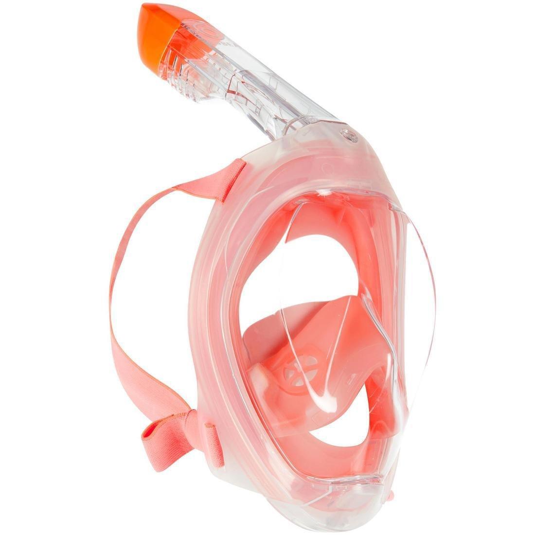 S/M  Adults Easybreath Surface Mask 500, Strawberry Pink, No Color, large image number 0