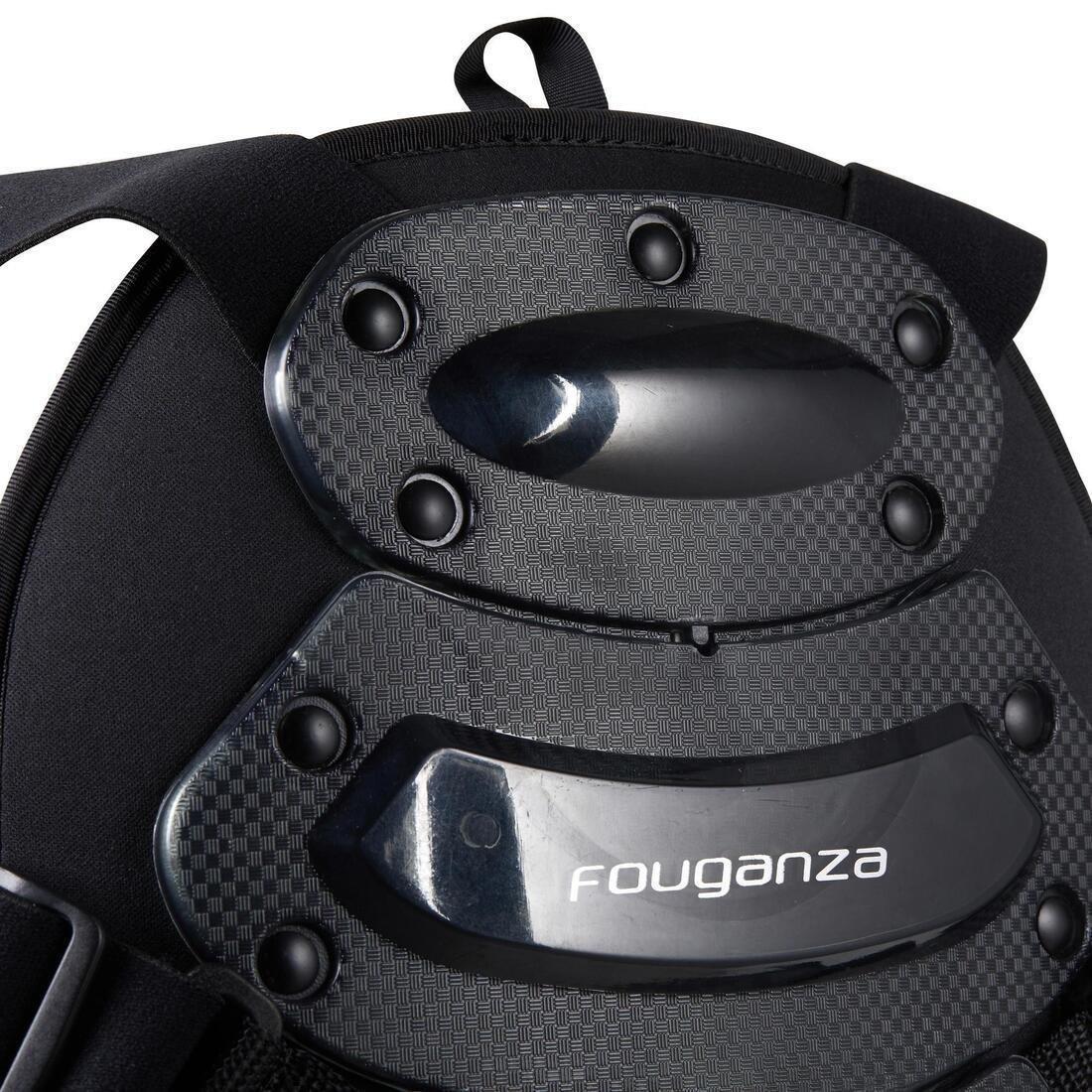 8-10Y Safety Kids' Horse Riding Back Protector - Black, , large image number 4