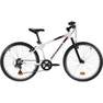 BTWIN - دراجة جبلية للأطفال مقاس 24 إنش 24 روكرايدر أس تي 100 9-12 سنة - أبيض