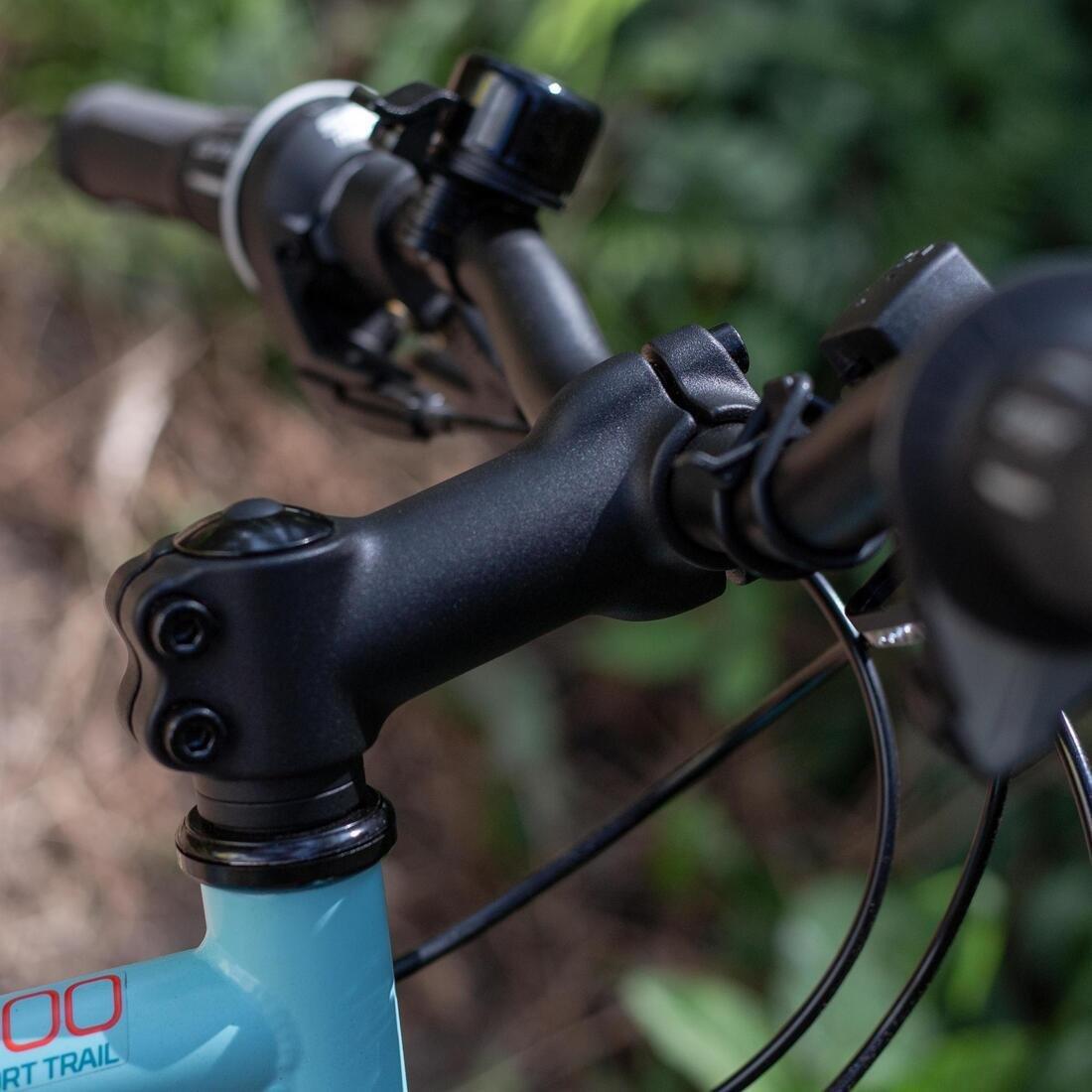 24  Rockrider ST 500 Kids' 24-Inch Montain Bike 9-12 Years - Neon, Ice Blue, No Color, large image number 2