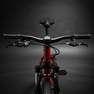 BTWIN - دراجة جبلية  روكرايدر 24 أس تي 500 للأطفال مقاس 24 إنش من عمر 9 إلى 12 عامًا ، أحمر قرمزي