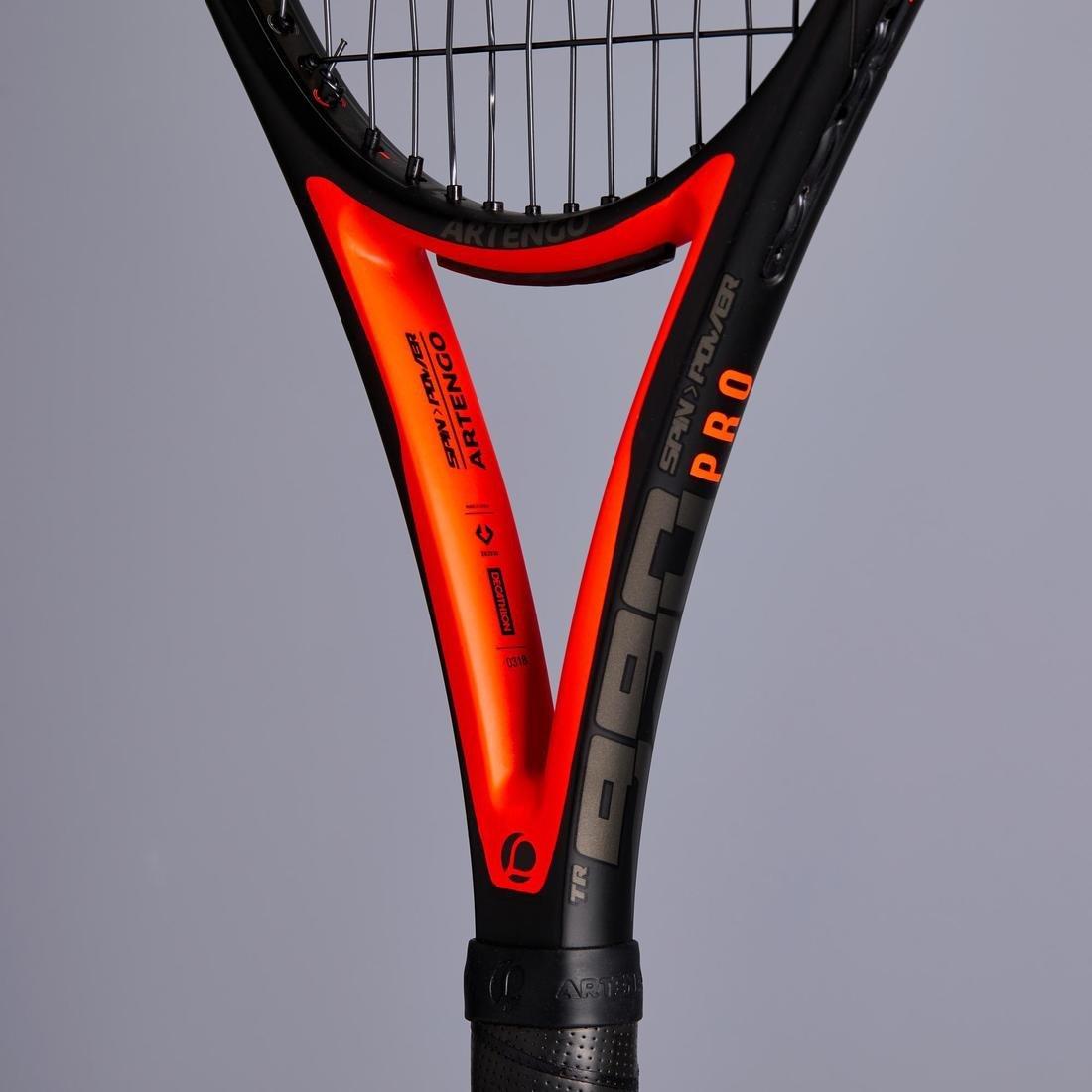 Grip 2  Adult Tennis Racket TR990 Pro - Black / Red, Black, No Color, large image number 4