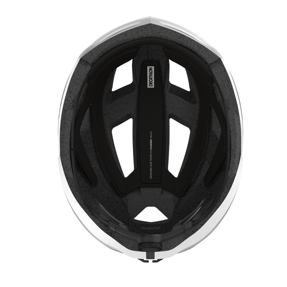 Medium  Roadr 500 Road Cycling Helmet, Black, , large image number 5